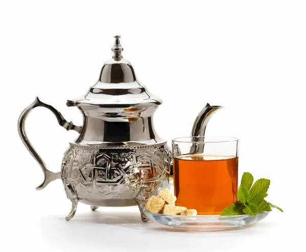 Traditional moroccan tea — Stock Photo, Image