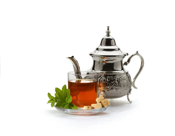 Traditional moroccan tea — Stock Photo, Image