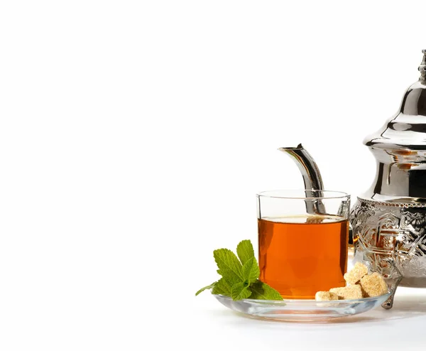 Traditional moroccan tea