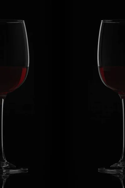 Bicchiere di vino rosso — Foto Stock