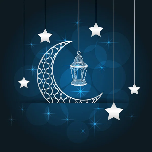 Ramadan wenskaart — Stockvector