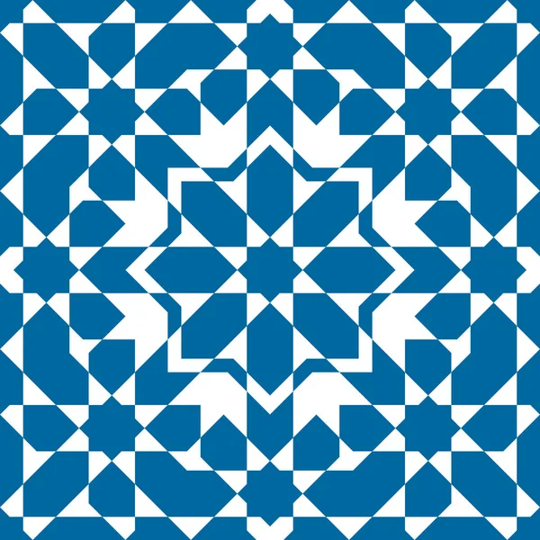 Geometrisch islamitisch sieraad patroon — Stockvector