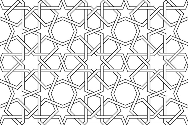 Геометрический исламский орнамент