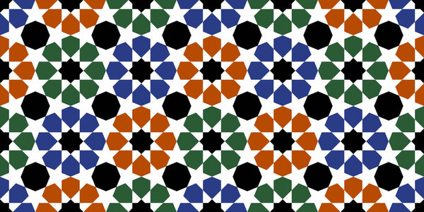 Geometric Islamic Ornament Pattern