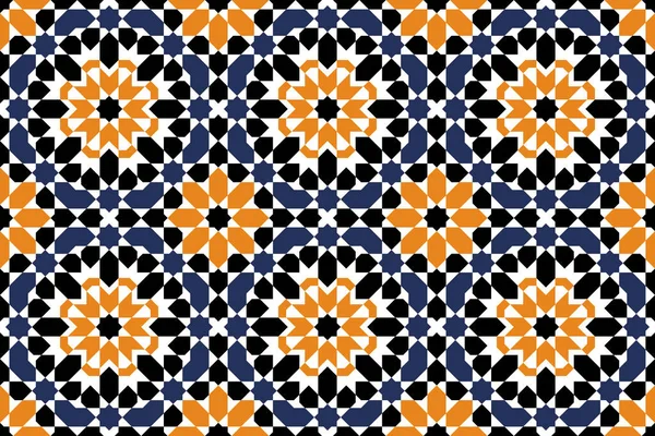 Geometric Islamic Ornament Pattern — Stock Vector