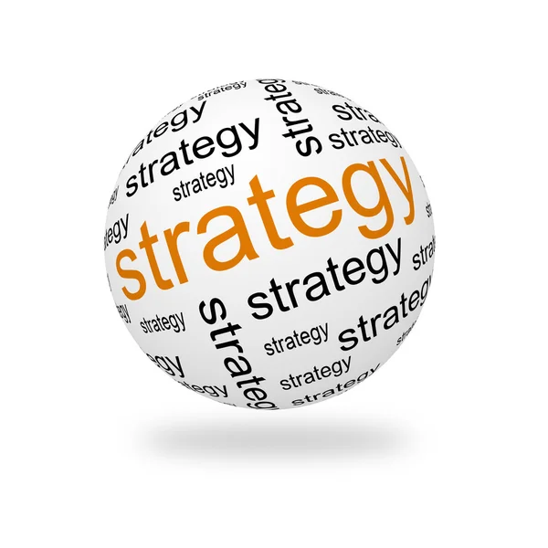 3D Sphere strategy — Stock Photo, Image