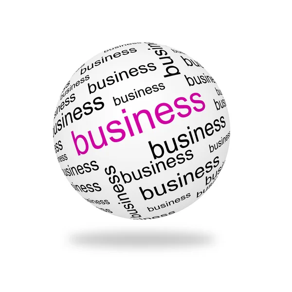 3D Sphere business — Stock Photo, Image