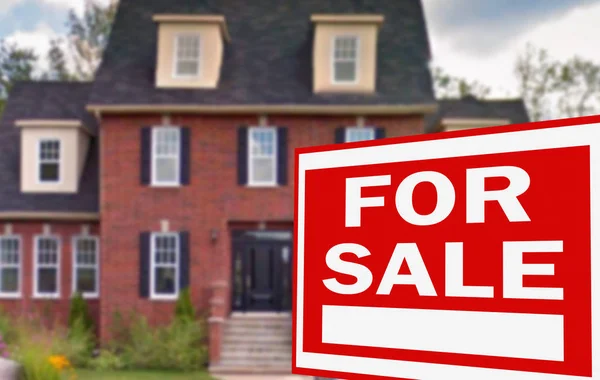 Home for sale. Sign
