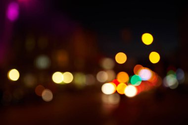 Dinamik arka plan. Bokeh