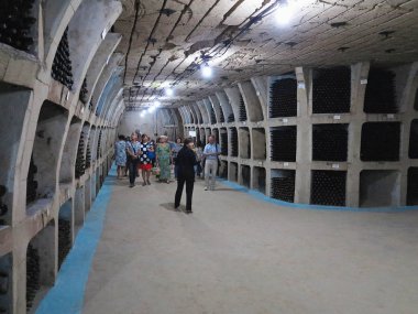 27.08.2016, Milestii Mici, Moldova: ayrıntı en büyük şarap 