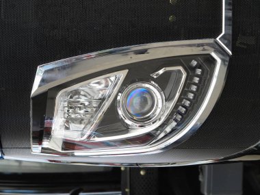 Soyut modern araba Far veya LED Far