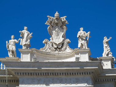 19.06.2017, Vatikan, Roma, İtalya: heykel ve mimari