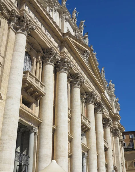 1917, Ватикан, Рим, Италия: архитектура фасадов Са — стоковое фото