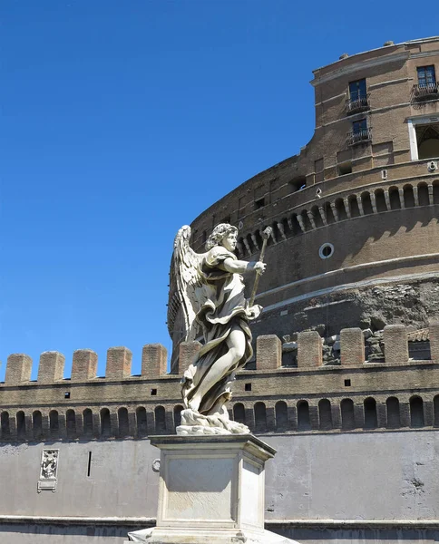 Holy Angel Castle (Castel Sant\'Angelo) in Rome, Italy. Rome arch