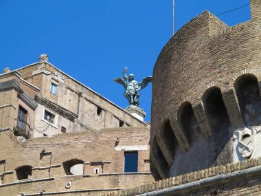 19.06.2017, Roma, İtalya: kalenin Kutsal Meleğin, Hadrian M