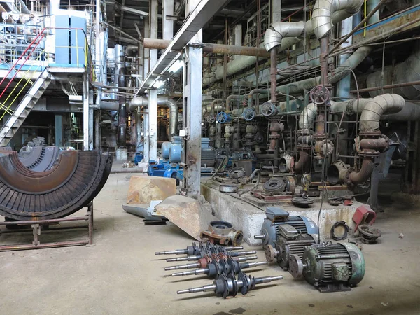 Elektrik motoru su pompası onarım Santrali'nde altında