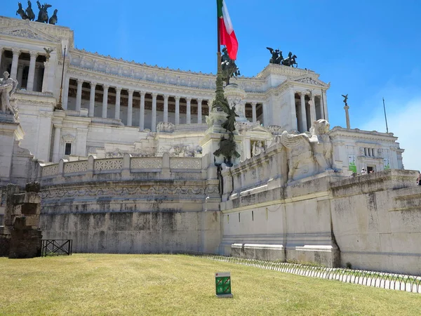 19.06.2017, Rome, Italie : Monument de Victor Emmanuel : Altare del — Photo