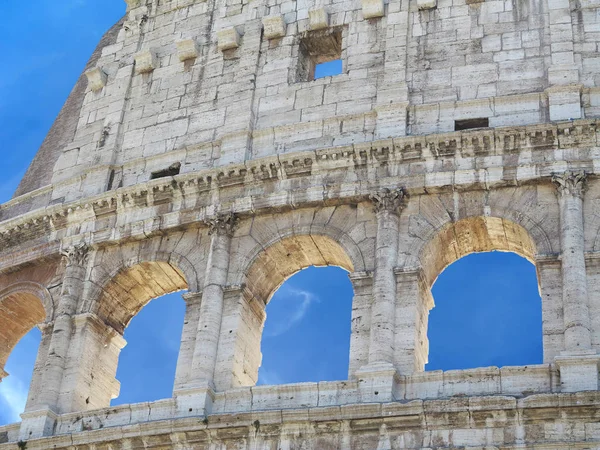 Великий римській імперії Колізей (Колізей, Colosseo), Флавіїв Amphitheat — стокове фото