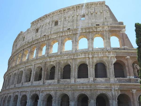 Grande Coliseu Romano (Coliseu, Colosseo), Anfiteatro Flaviano — Fotografia de Stock