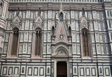 İtalya, Toscana, Florence. Katedral Sant mimari detay