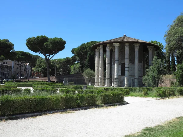 19.06.2017, Roma, Itália: Templo circular de Hércules Victor forma — Fotografia de Stock