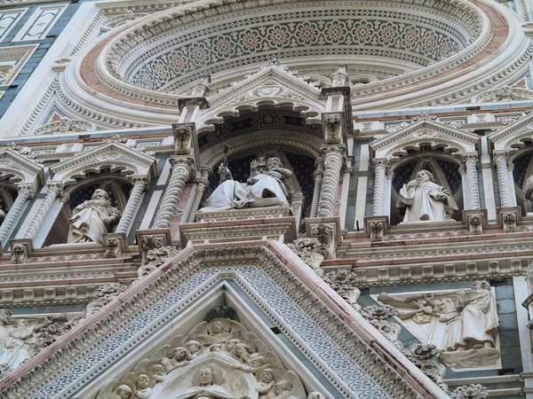Włochy, Toscana, Florencja. Architektonicznego detalu Sant katedry — Zdjęcie stockowe