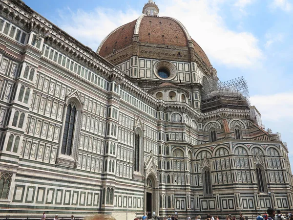 14.06.2017, Italië, Toscana, Florence: Piazza del Duomo en Cathe — Stockfoto