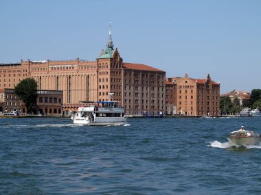 20.06.2017, Venedik, İtalya: tarihi binaları ve Kanallar Görünümü