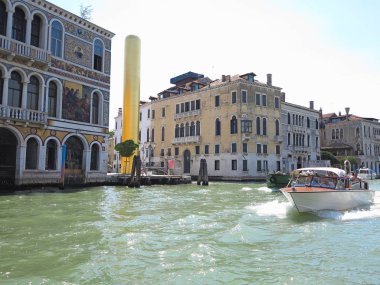 20.06.2017, Venedik, İtalya: tarihi binaları ve Kanallar Görünümü