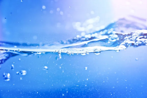 Water wave and air bubbles. — Stock Photo, Image