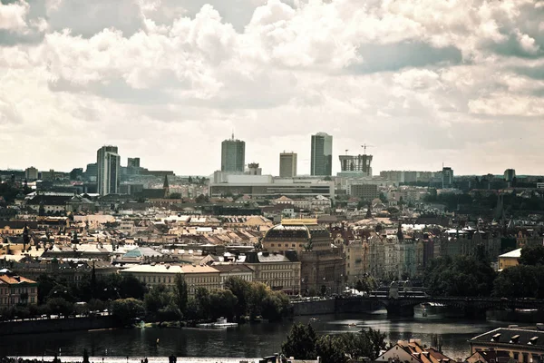 Beautiful panorama of Prague. — Stock Photo, Image