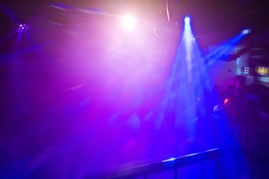 Gece yarısı Club ışıklar.