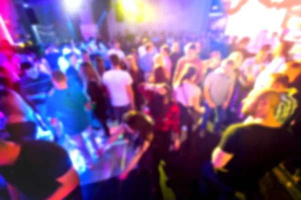 Crowd of people on the club party. — Stock Photo, Image