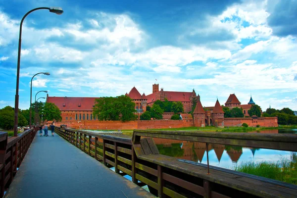 Malbork castle. — Stockfoto