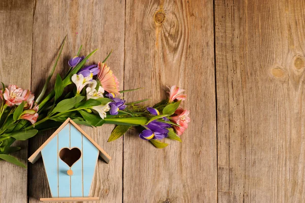 Decorative starling box — Stock Photo, Image