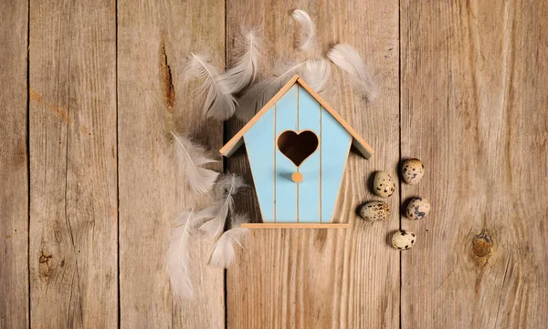 Decorative starling box — Stock Photo, Image