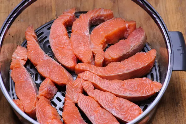 Filete de salmón rojo pescado rojo —  Fotos de Stock