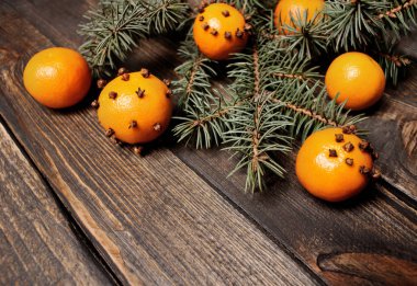 Sihirli Noel kompozisyon 0n ahşap tahta