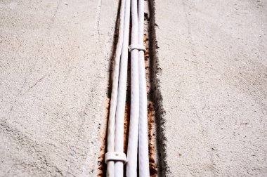 Elektrik yenileme çalışmaları lin güç eski ev yeni yükleme hakkında