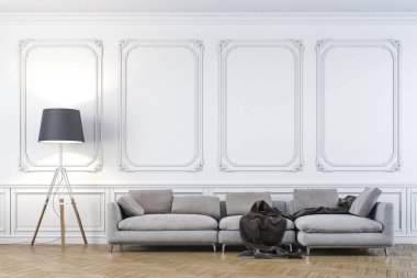 güzel temiz iç 3D render