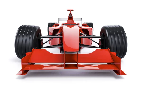 3d f1 race car on white background — Stock Photo, Image