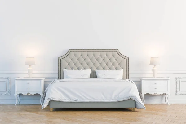 3d render of beautiful  bedroom — Stock Photo, Image