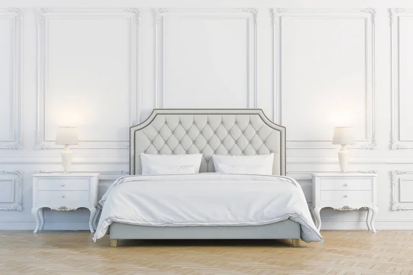 3d render of beautiful  bedroom — Stock Photo, Image