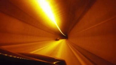 Tünelden, hareket hız araba etkisi bulanıklık