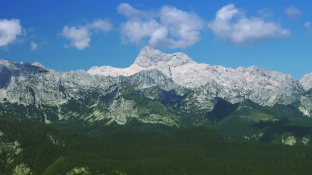 Pico de montaña de Triglav, Eslovenia — Vídeo de stock