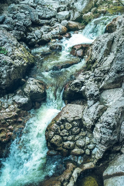 Mountain stream detail — Stockfoto