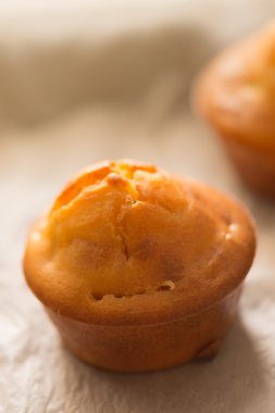 Ev yapımı proja kek, seçici odak