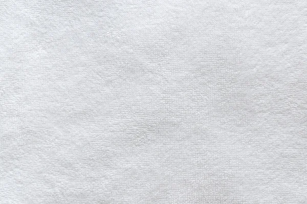 Bílá koupelna ručník textura — Stock fotografie
