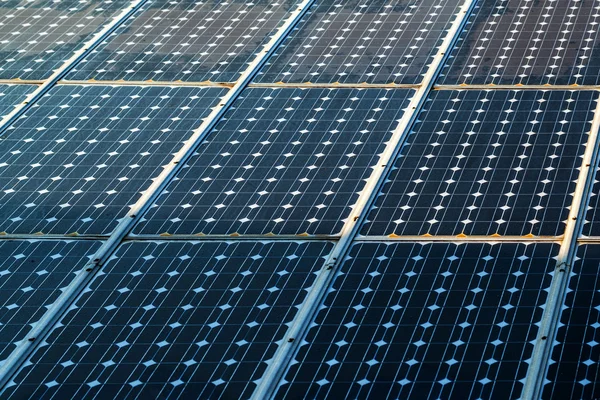 Solar panels surface — Stock Photo, Image