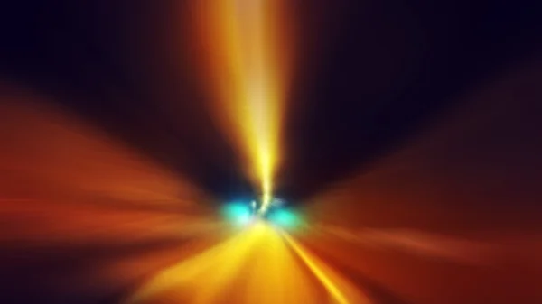Speeding through the tunnel — ストック写真